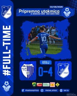 Graficki dizajn, FullTime, Full Time design, NK TOŠK – Profesionalna grafika i štampa NEDIMAL Tešanj