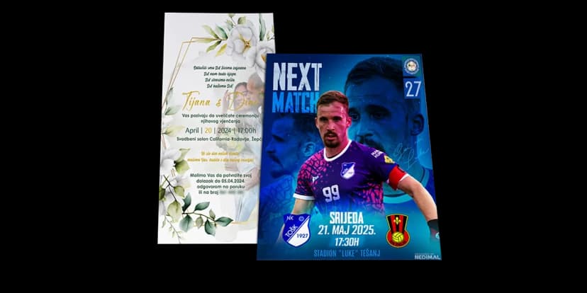 Usluga - Grafički dizajn - NEDIMAL