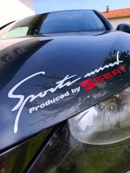 Custom auto naljepnica Sport mind Seat – Profesionalna grafika i štampa NEDIMAL Tešanj