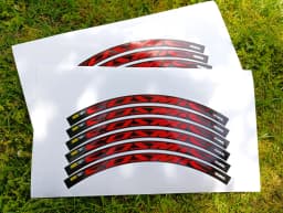 Najljepnice za bicikl, felge - Comisc Mavic - Wheel decals – Profesionalna grafika i štampa NEDIMAL Tešanj